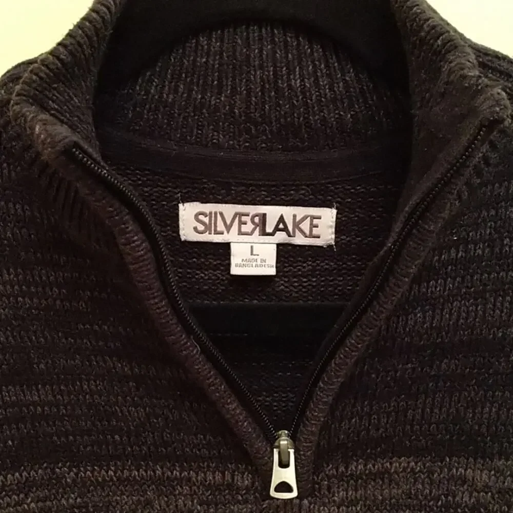 Silverlake Quarter Zip Sweater size Large